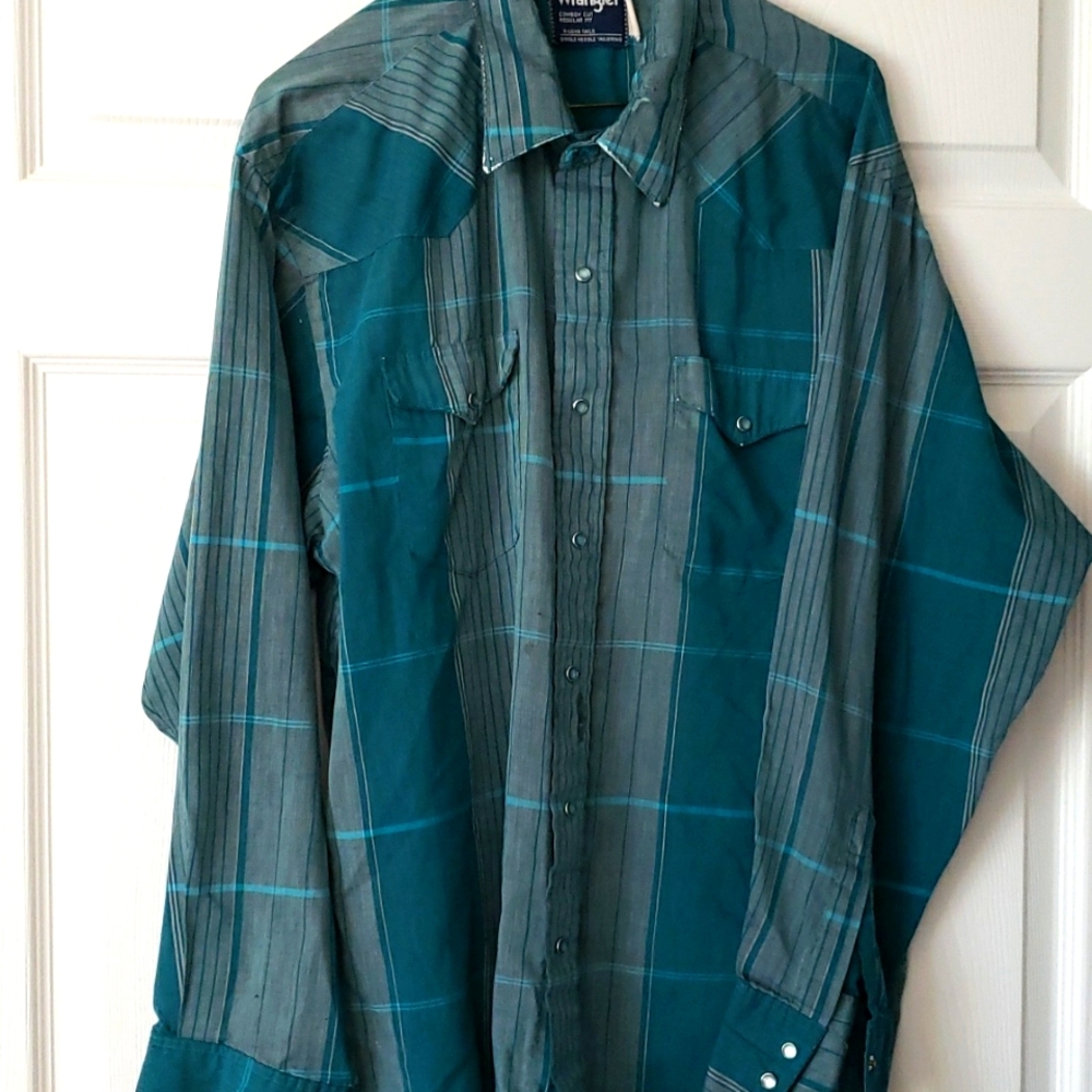 Men's wrangler shirt